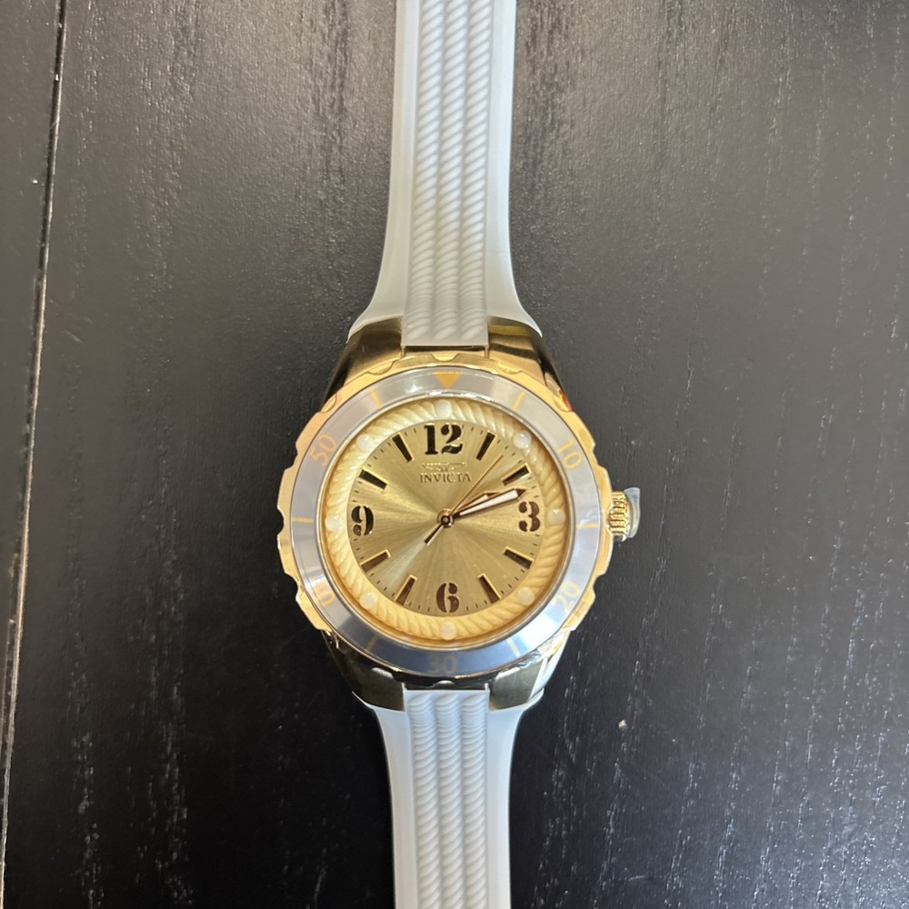 Invicta Angel Woman Watch Quartz Gold Stainless Brand New